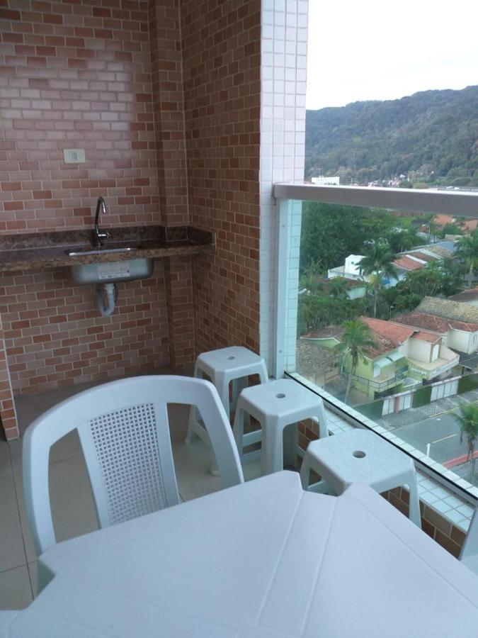 Apartamento Temporada Pe Na Areia Mongagua Ngoại thất bức ảnh