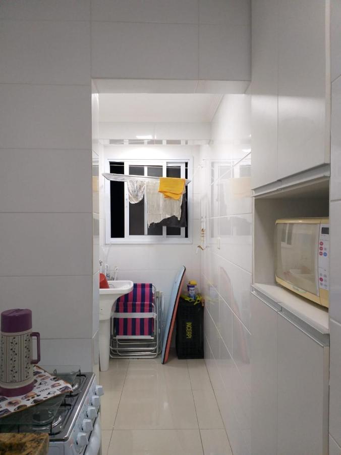Apartamento Temporada Pe Na Areia Mongagua Ngoại thất bức ảnh
