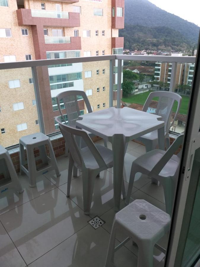 Apartamento Temporada Pe Na Areia Mongagua Ngoại thất bức ảnh