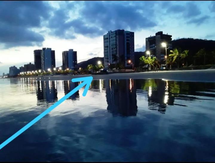 Apartamento Temporada Pe Na Areia Mongagua Ngoại thất bức ảnh