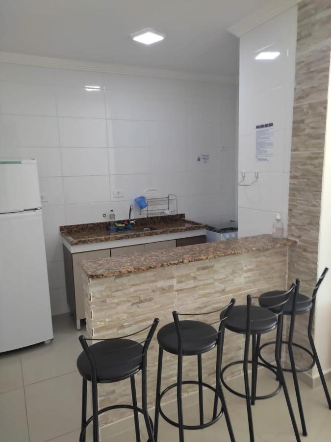 Apartamento Temporada Pe Na Areia Mongagua Ngoại thất bức ảnh